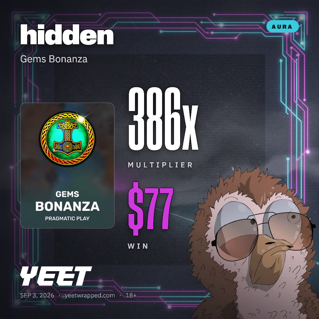 hidden hit 385.9x on Gems Bonanza