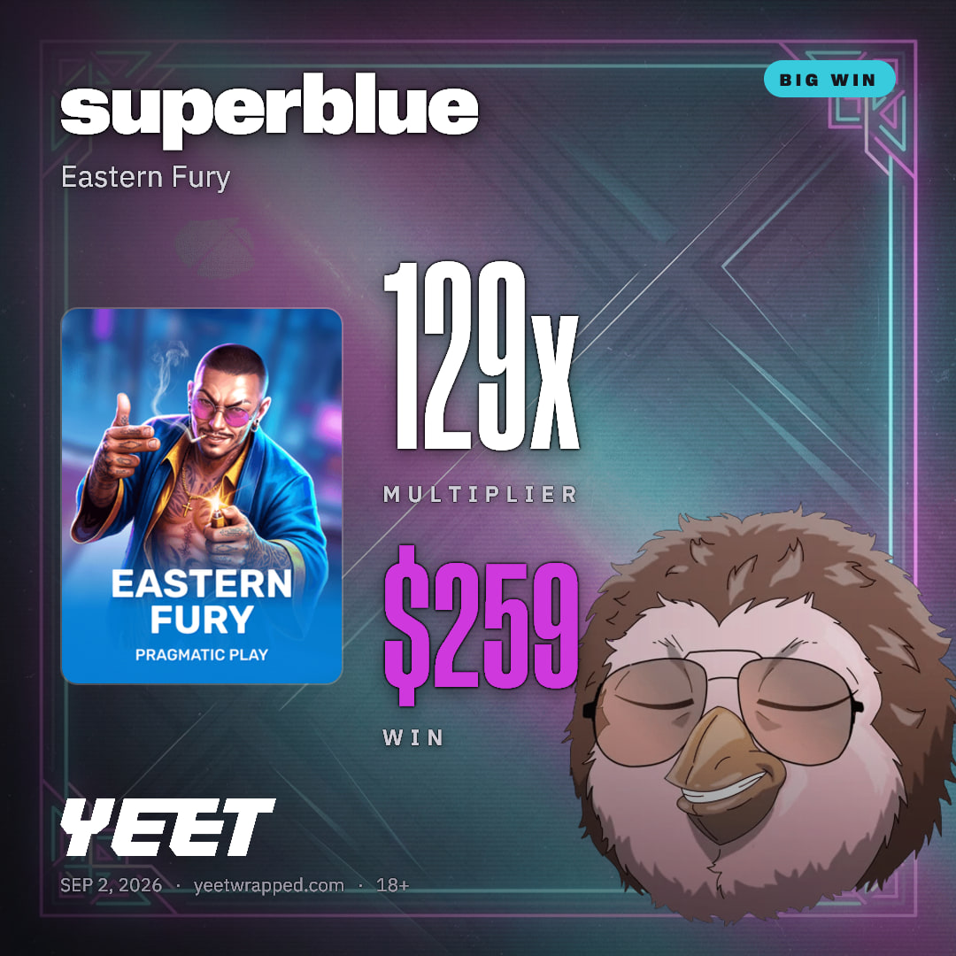 superblue hit 129.3x on Eastern Fury