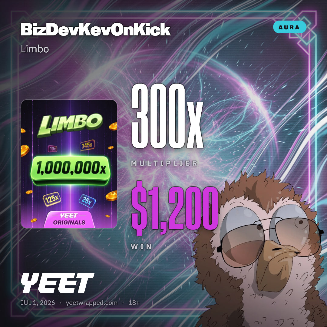 BizDevKevOnKick hit 300x on Limbo