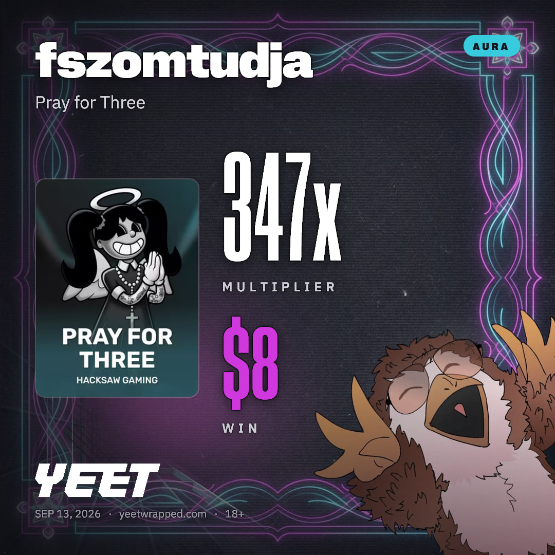fszomtudja hit 346.6x on Pray for Three