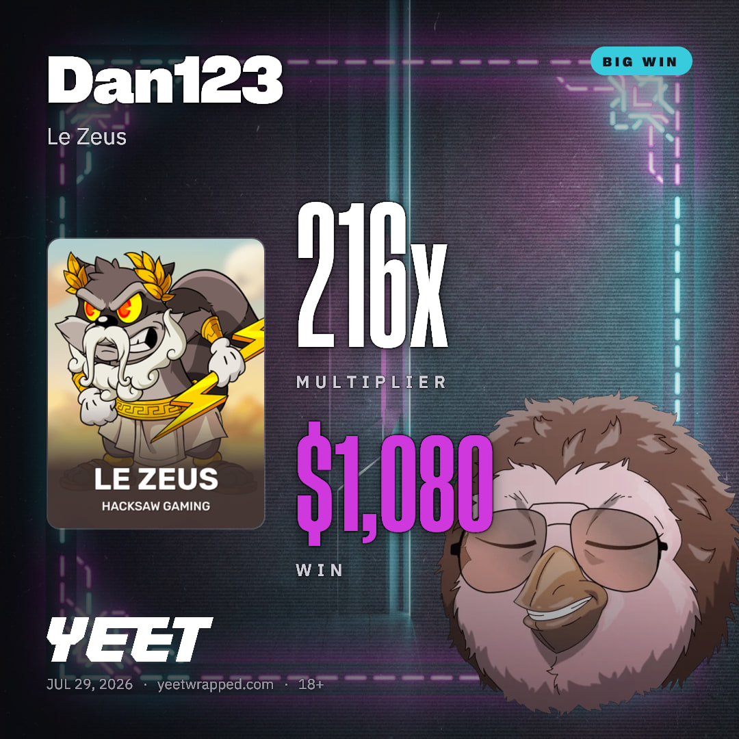 Dan123 hit 216x on Le Zeus
