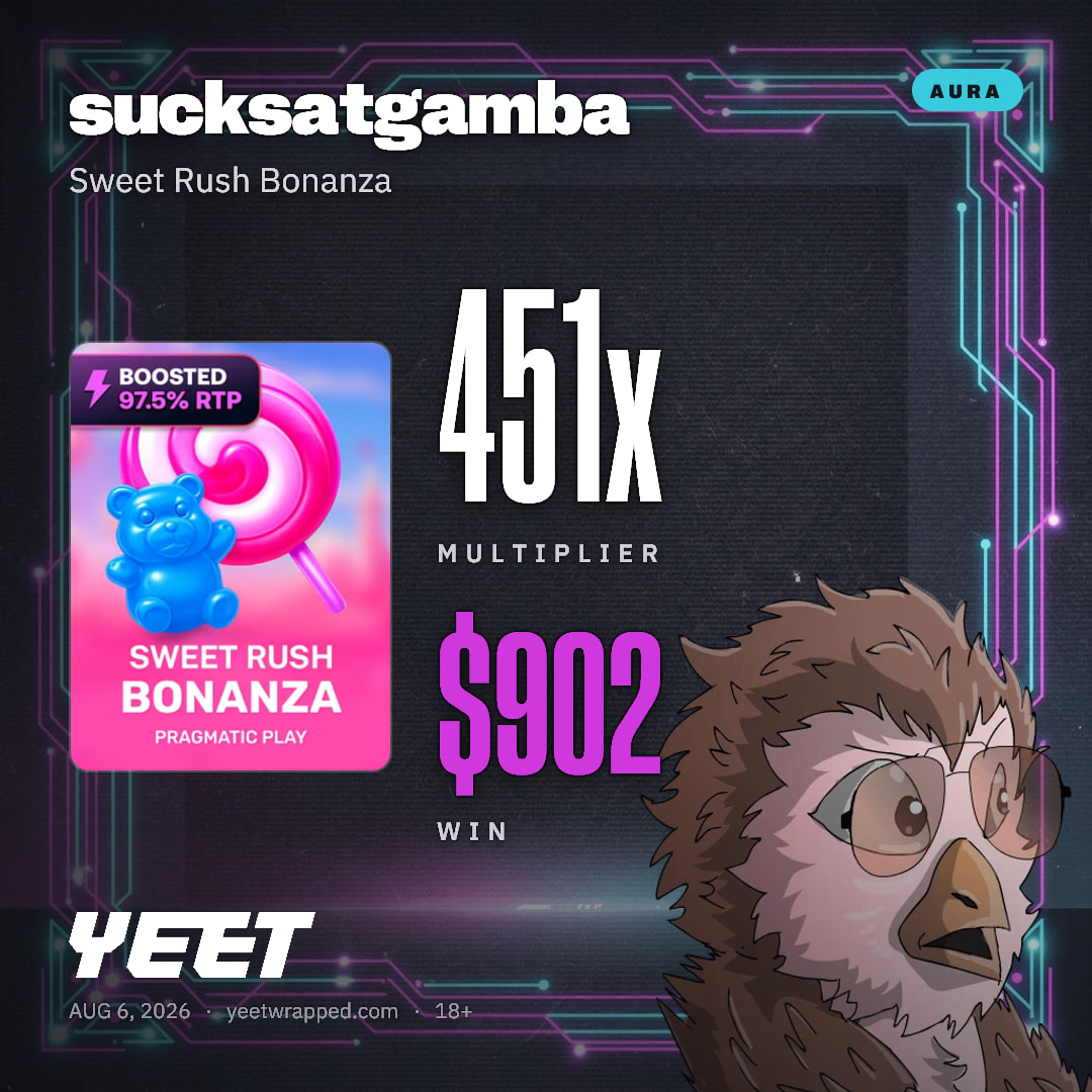 sucksatgamba hit 451.1x on Sweet Rush Bonanza