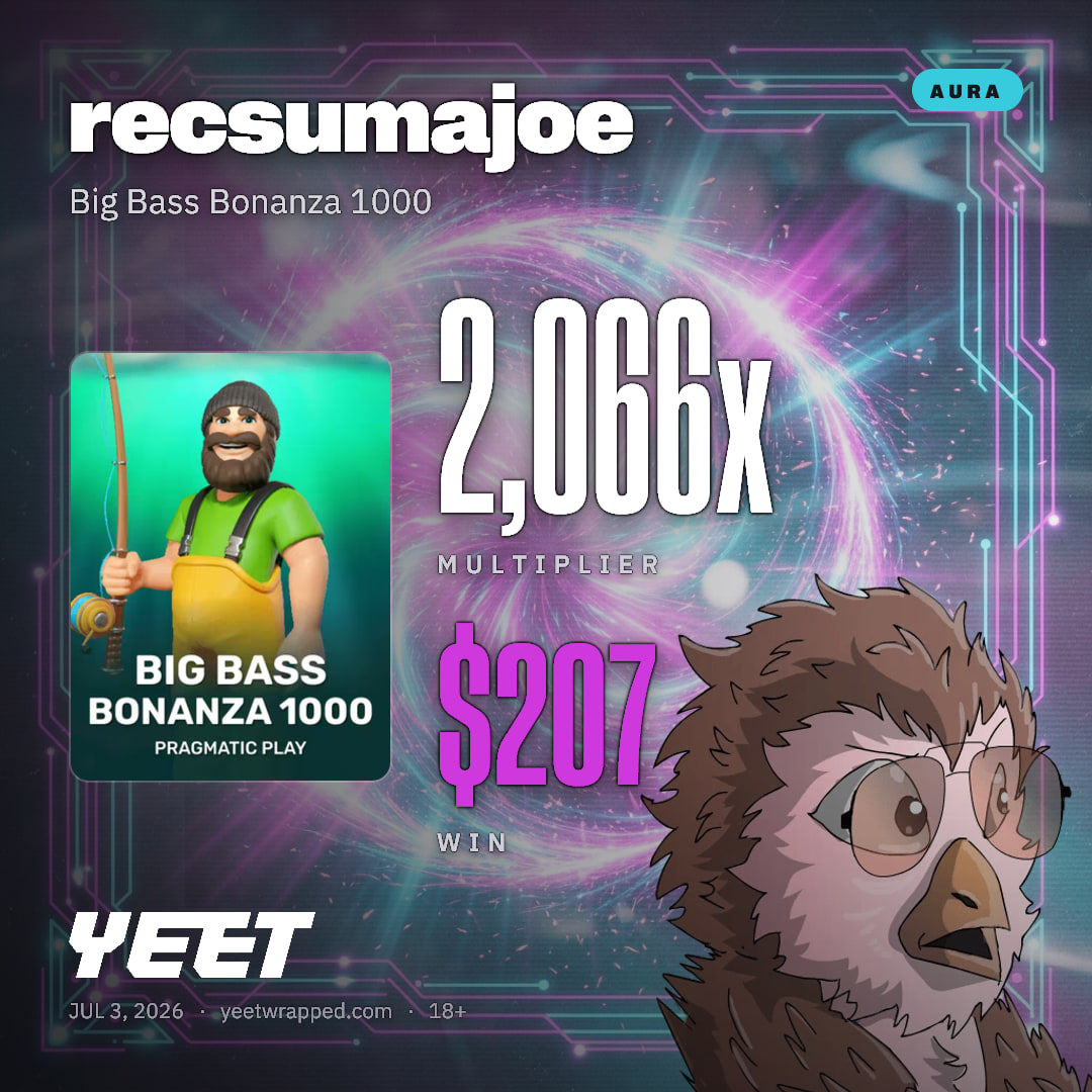 recsumajoe hit 2,066x on Big Bass Bonanza 1000