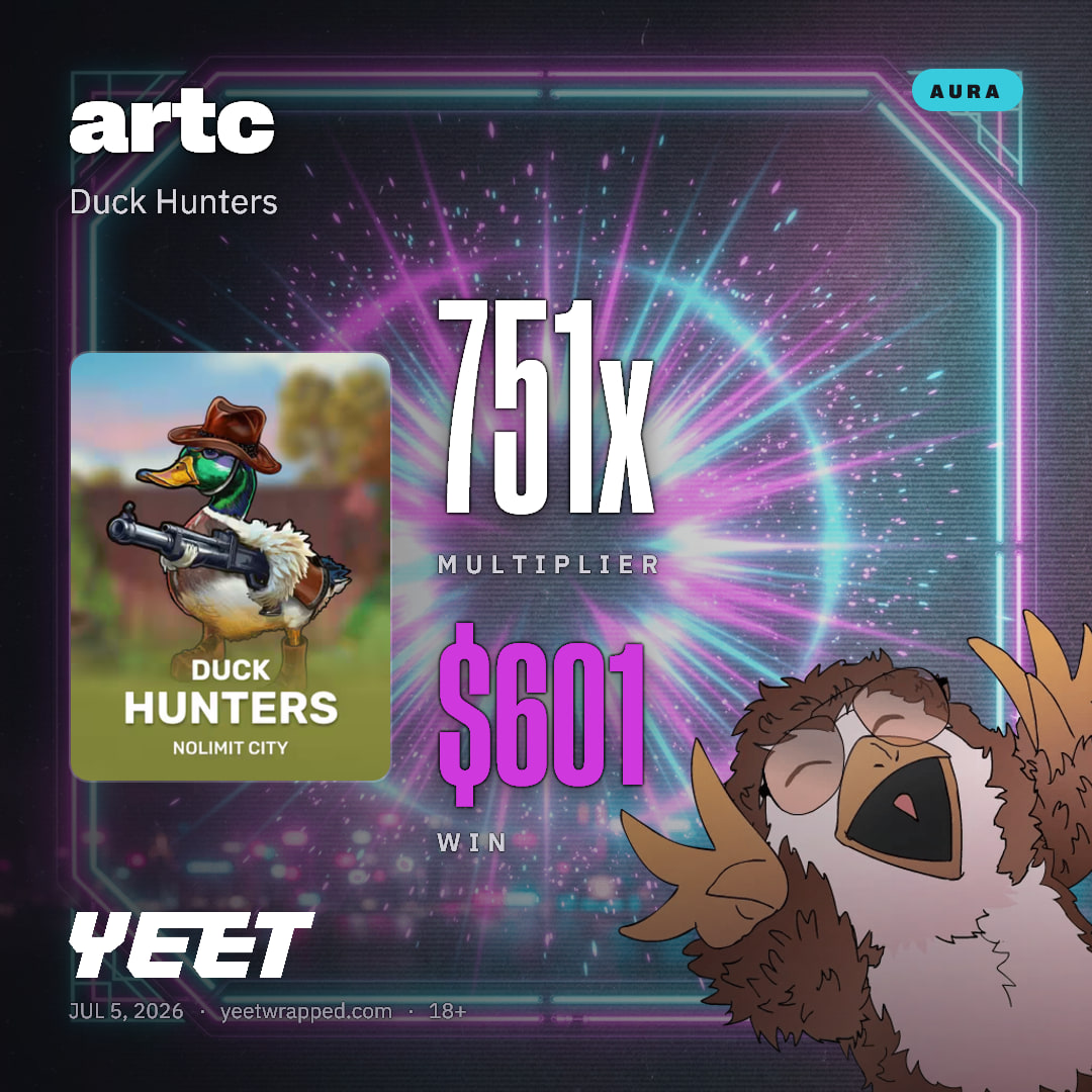 artc hit 751.2x on Duck Hunters