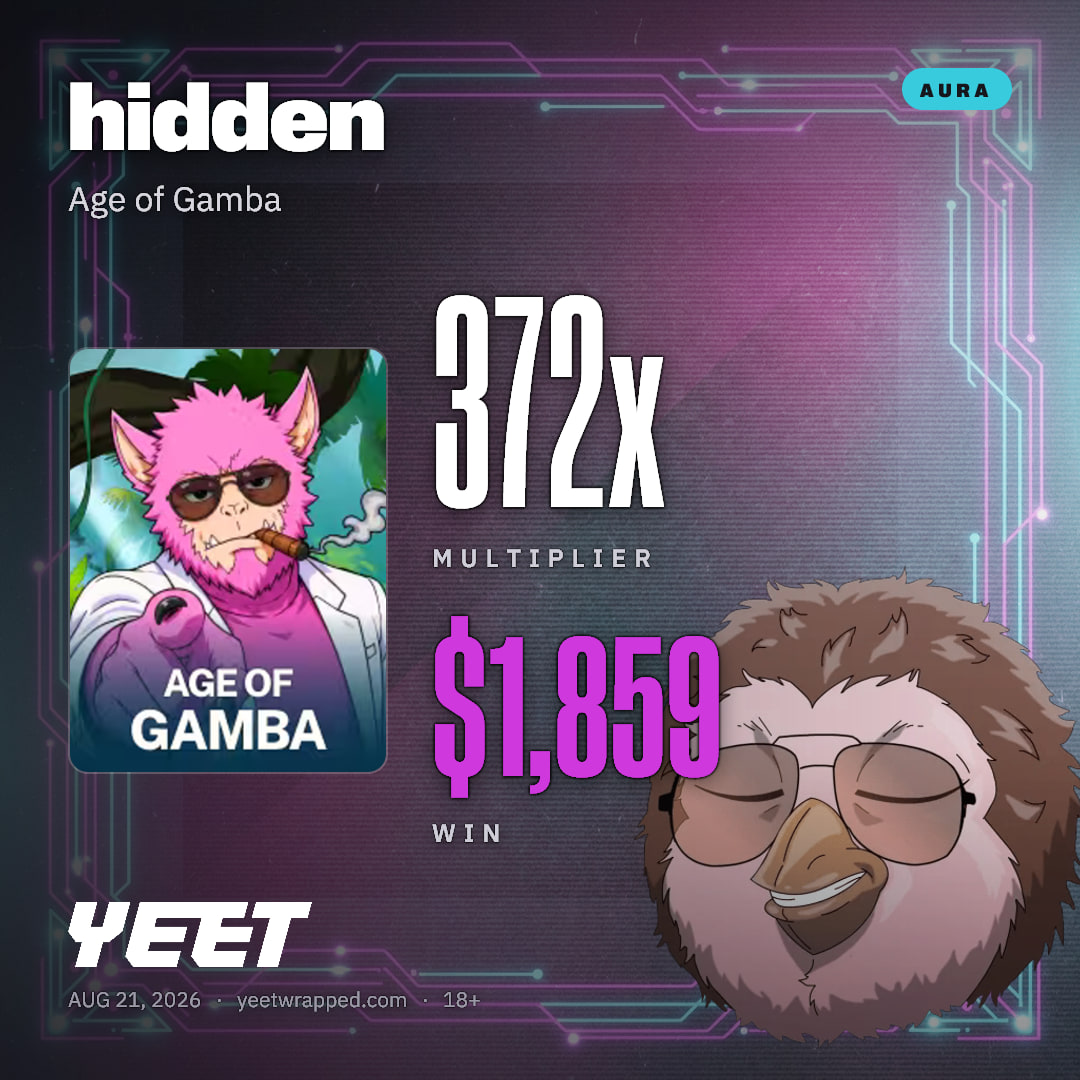 hidden hit 371.7x on Age of Gamba