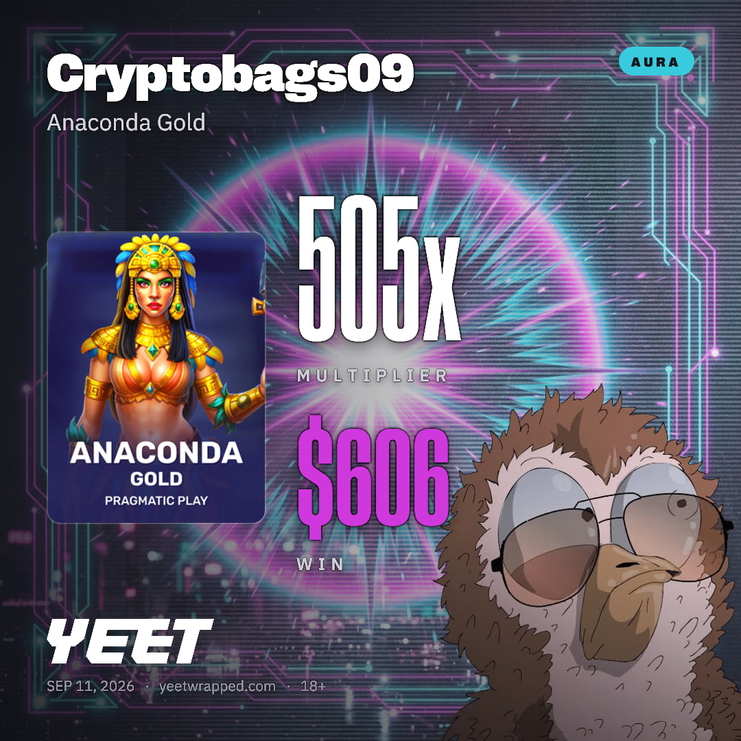 Cryptobags09 hit 505x on Anaconda Gold