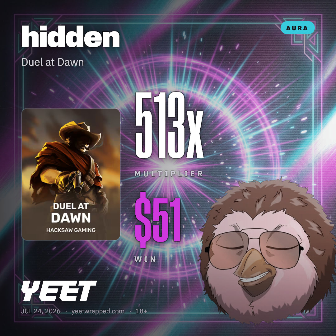 hidden hit 512.6x on Duel at Dawn