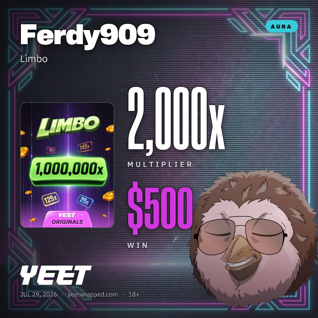 Ferdy909 hit 2,000x on Limbo