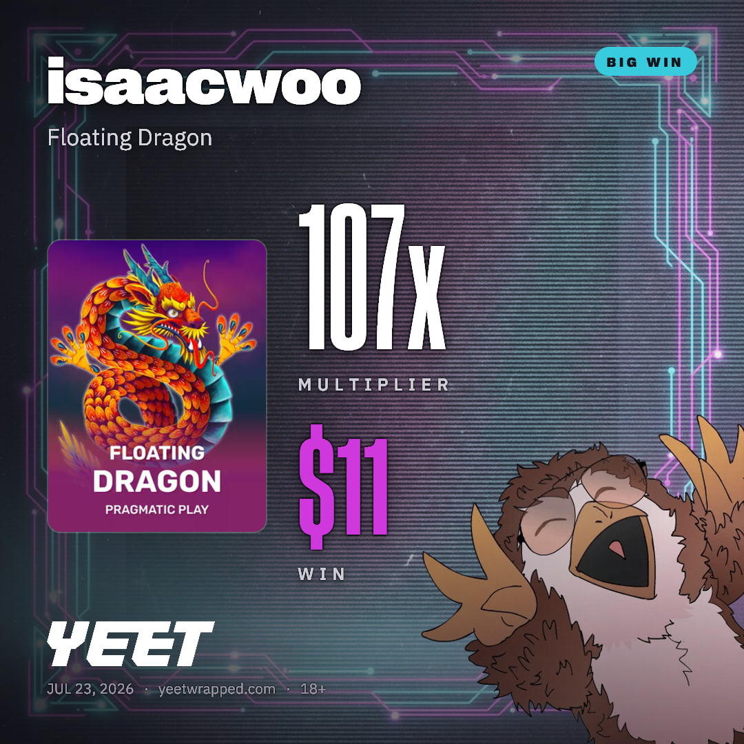 isaacwoo hit 107x on Floating Dragon