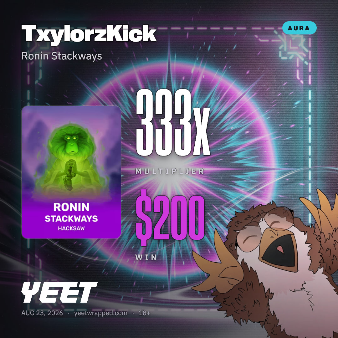 TxylorzKick hit 333.4x on Ronin Stackways