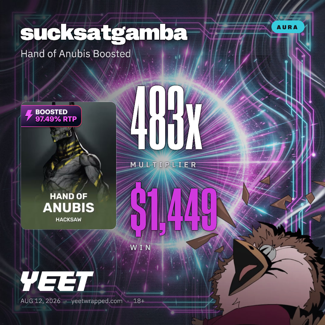 sucksatgamba hit 483.1x on Hand of Anubis Boosted