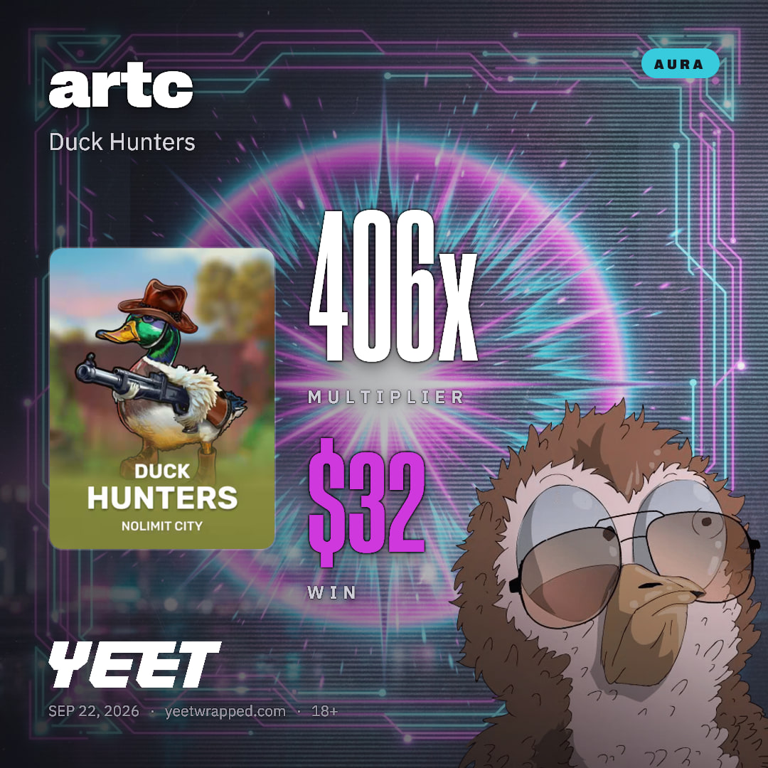 artc hit 405.7x on Duck Hunters