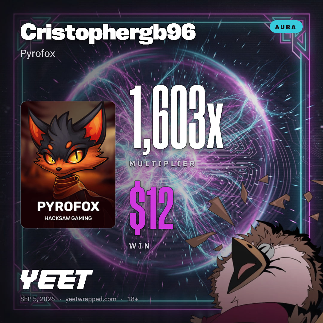 Cristophergb96 hit 1,603x on Pyrofox