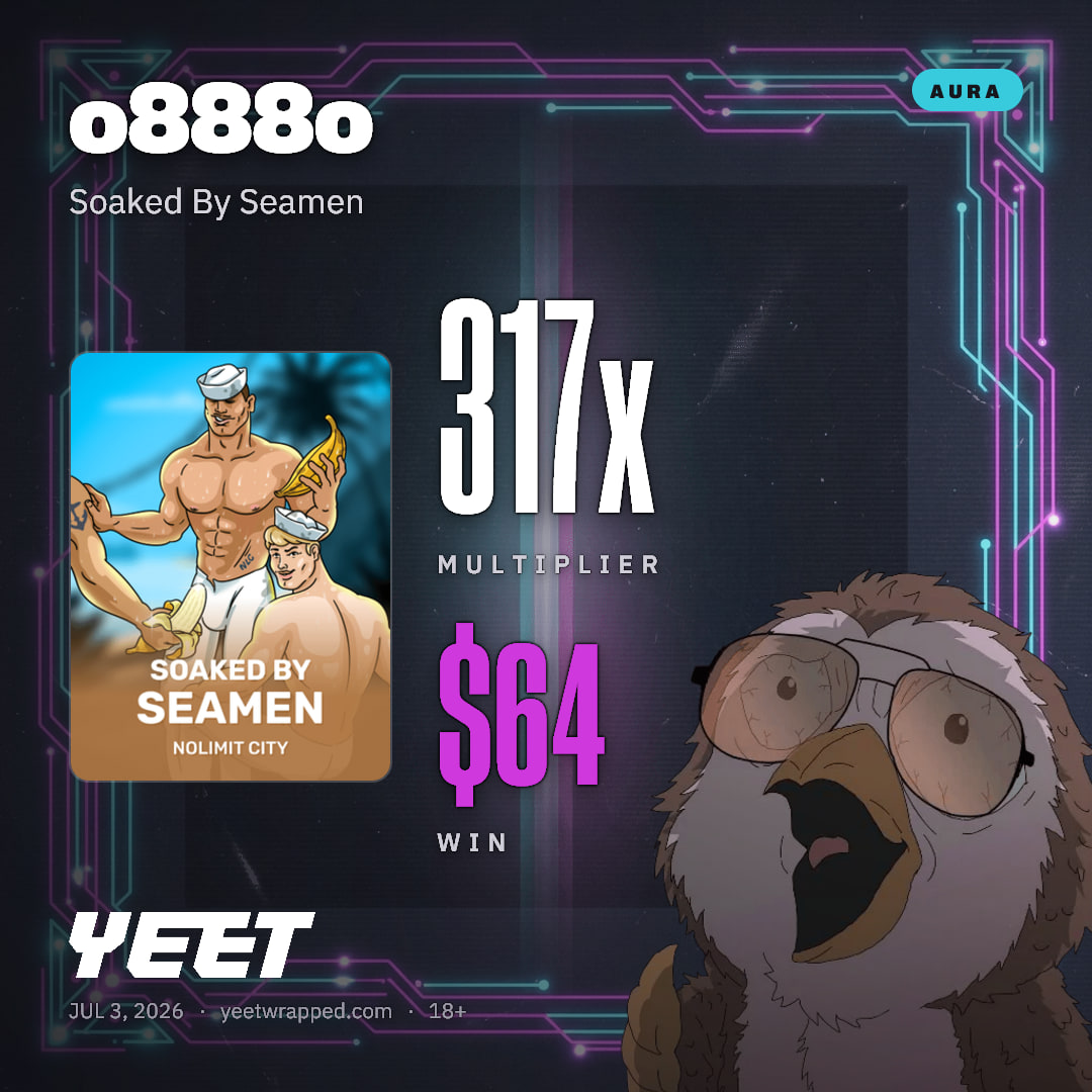 o888o hit 317x on Soaked By Seamen