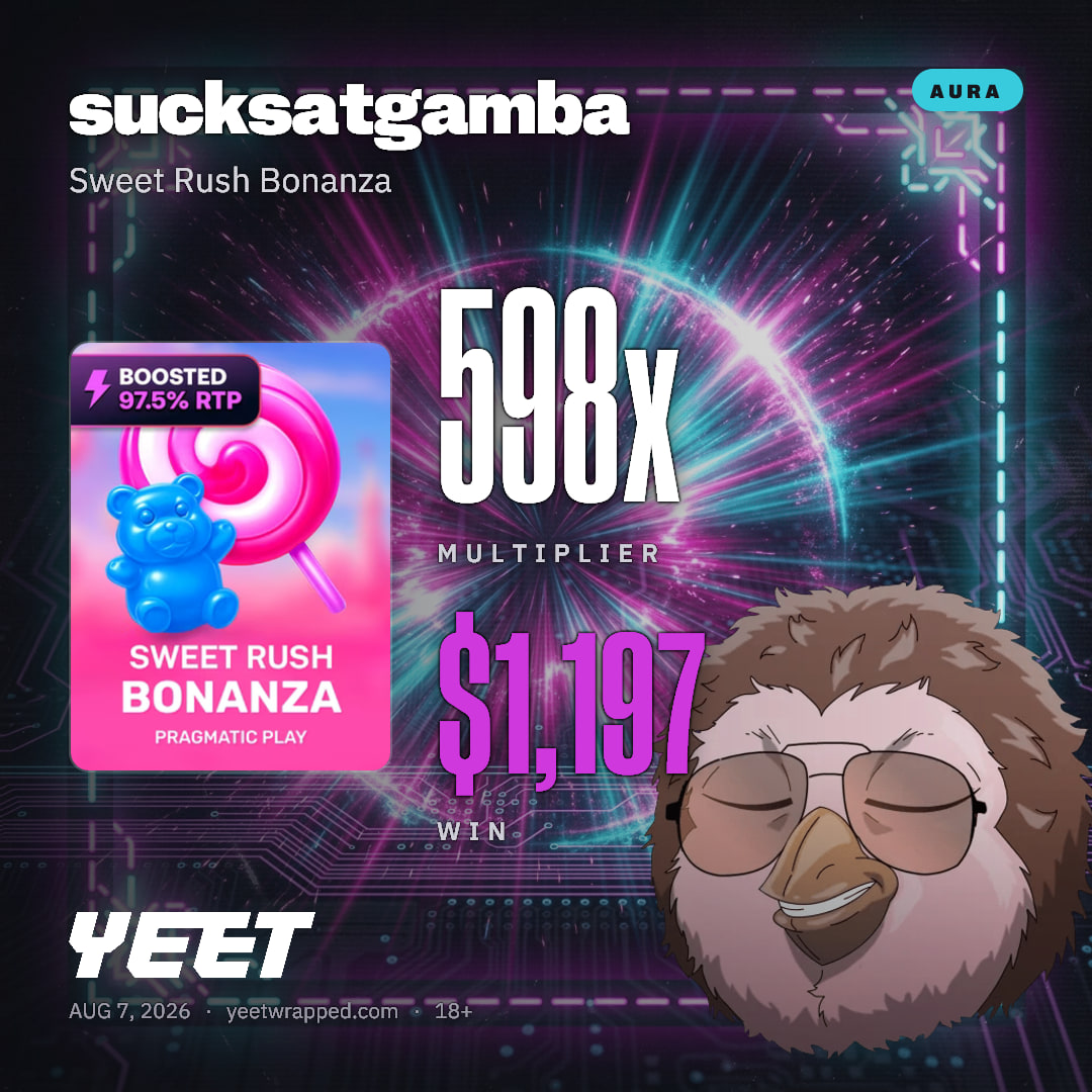 sucksatgamba hit 598.3x on Sweet Rush Bonanza