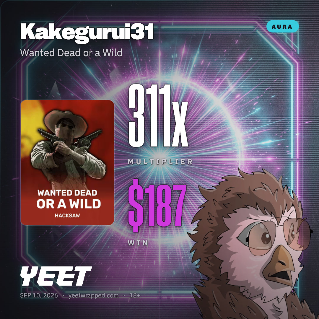 Kakegurui31 hit 311.1x on Wanted Dead or a Wild
