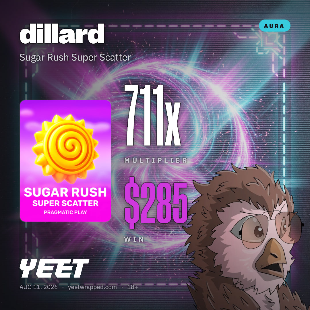 dillard hit 711.5x on Sugar Rush Super Scatter