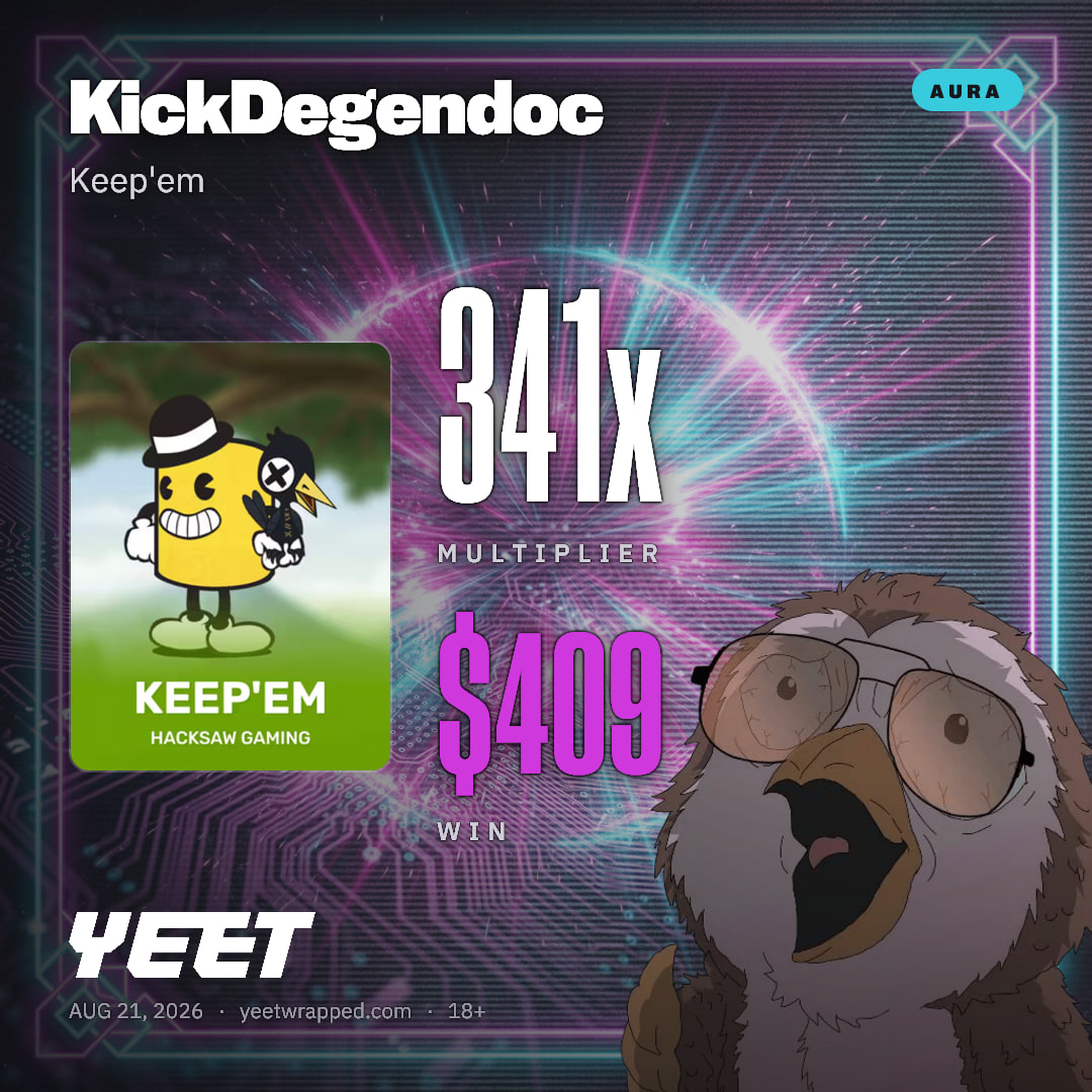 KickDegendoc hit 340.8x on Keep'em