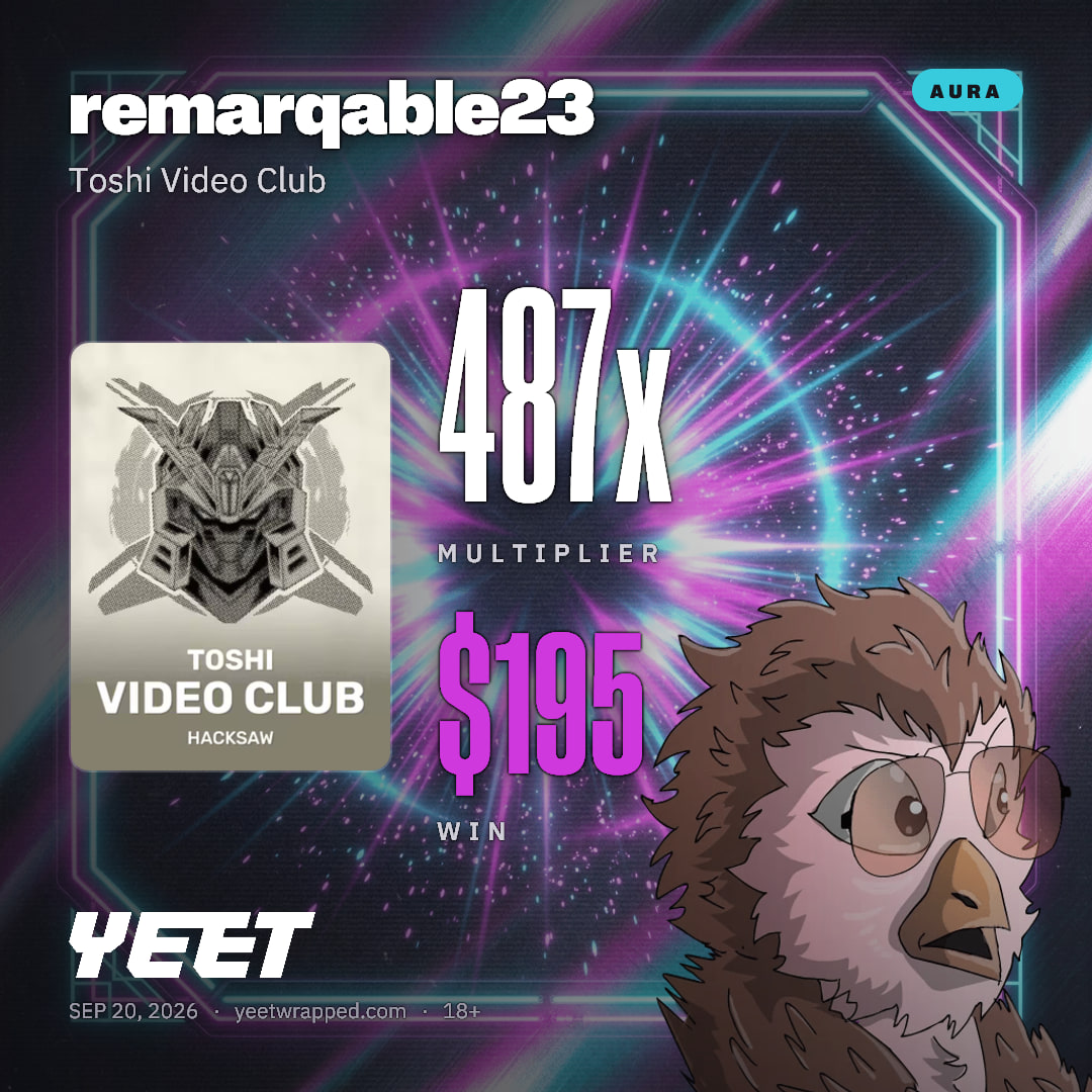 remarqable23 hit 486.8x on Toshi Video Club