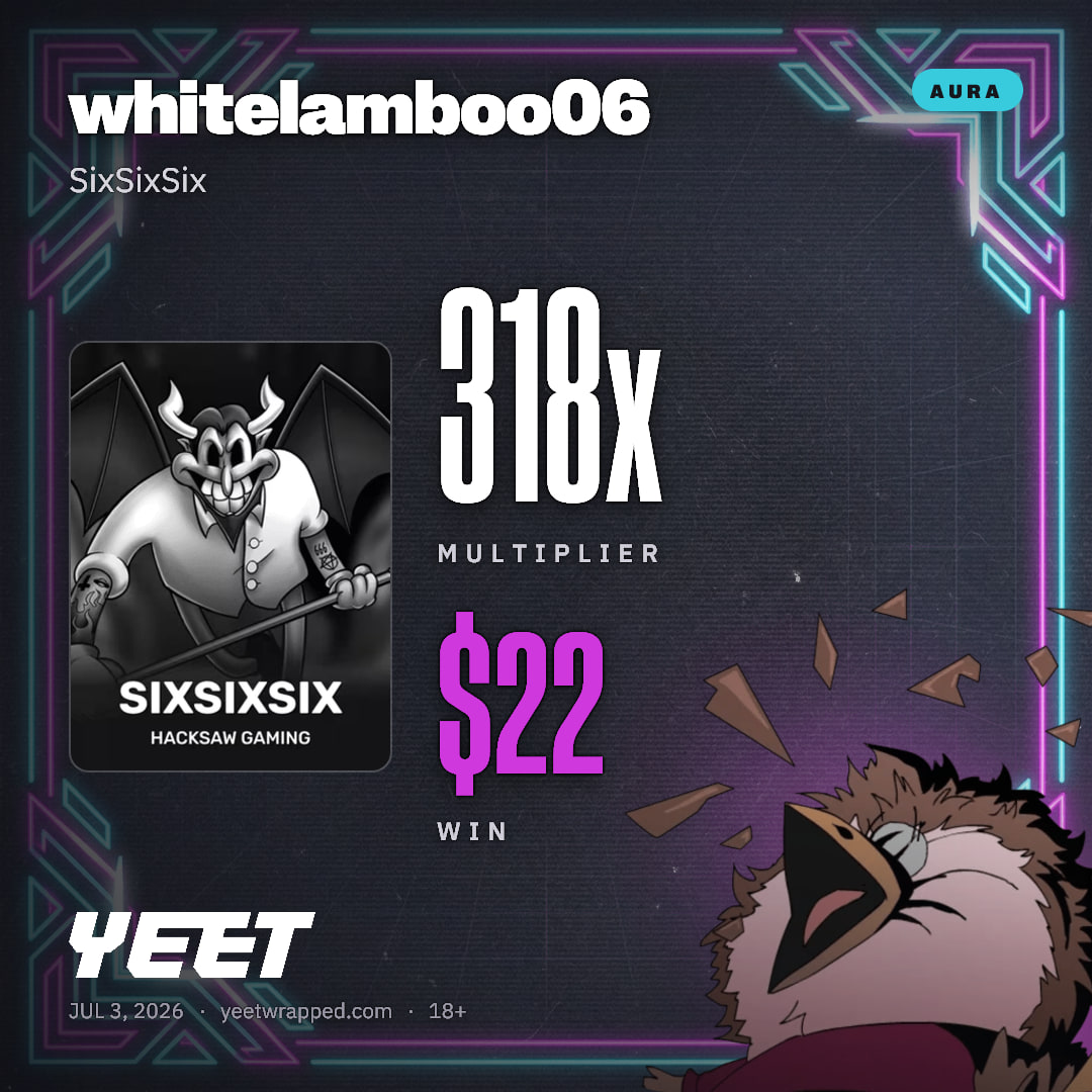 whitelamboo06 hit 318.4x on SixSixSix