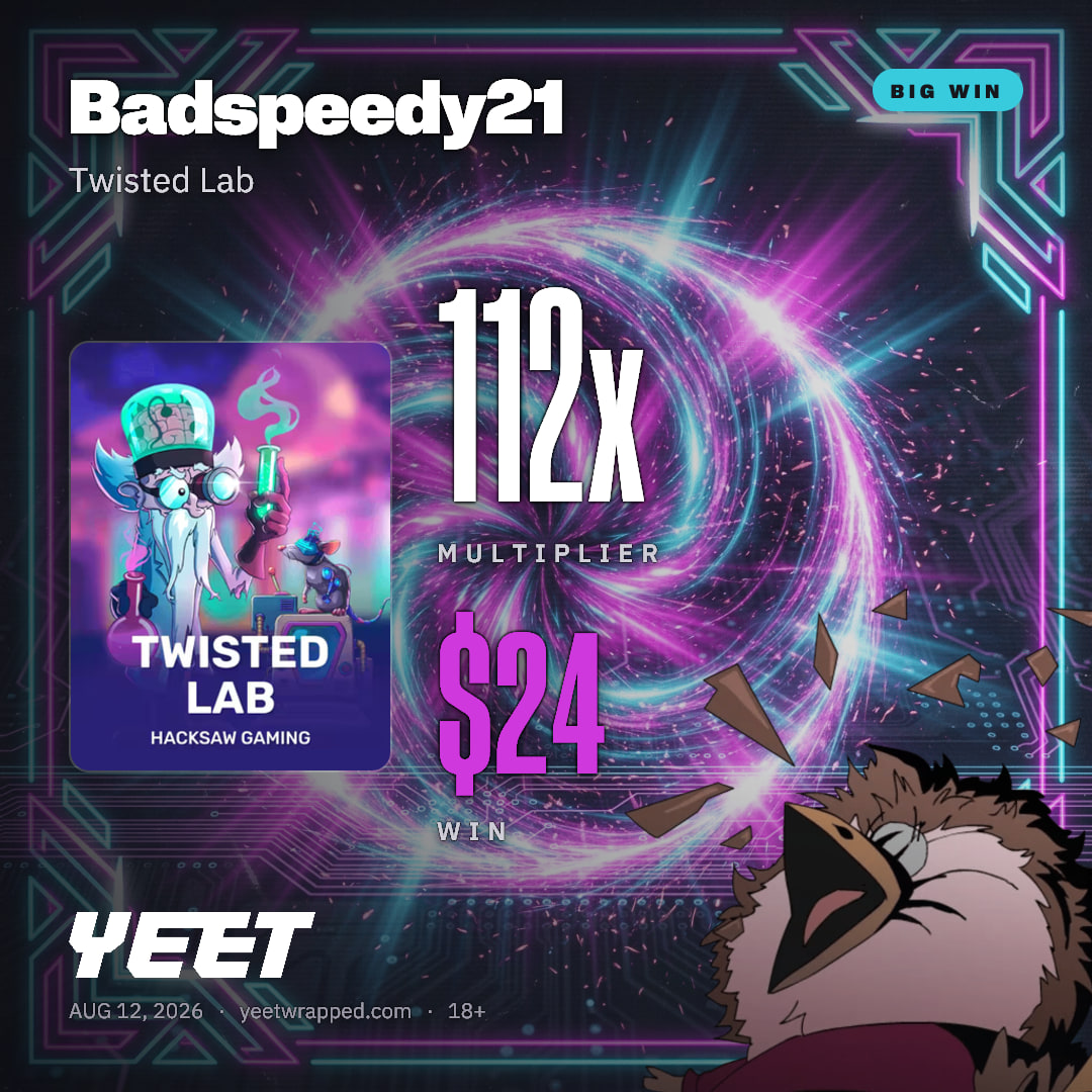 Badspeedy21 hit 111.7x on Twisted Lab