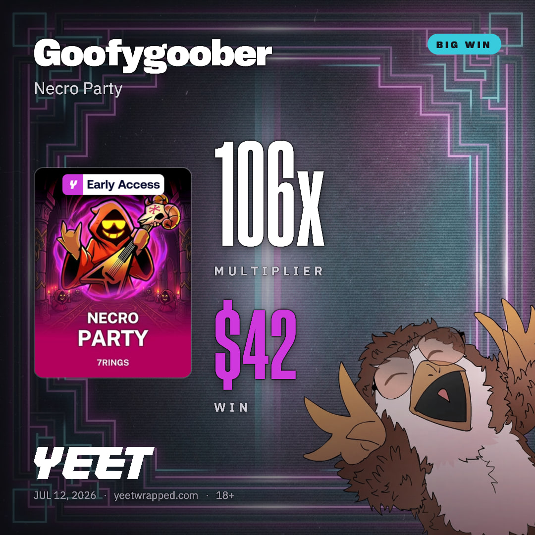Goofygoober hit 105.8x on Necro Party