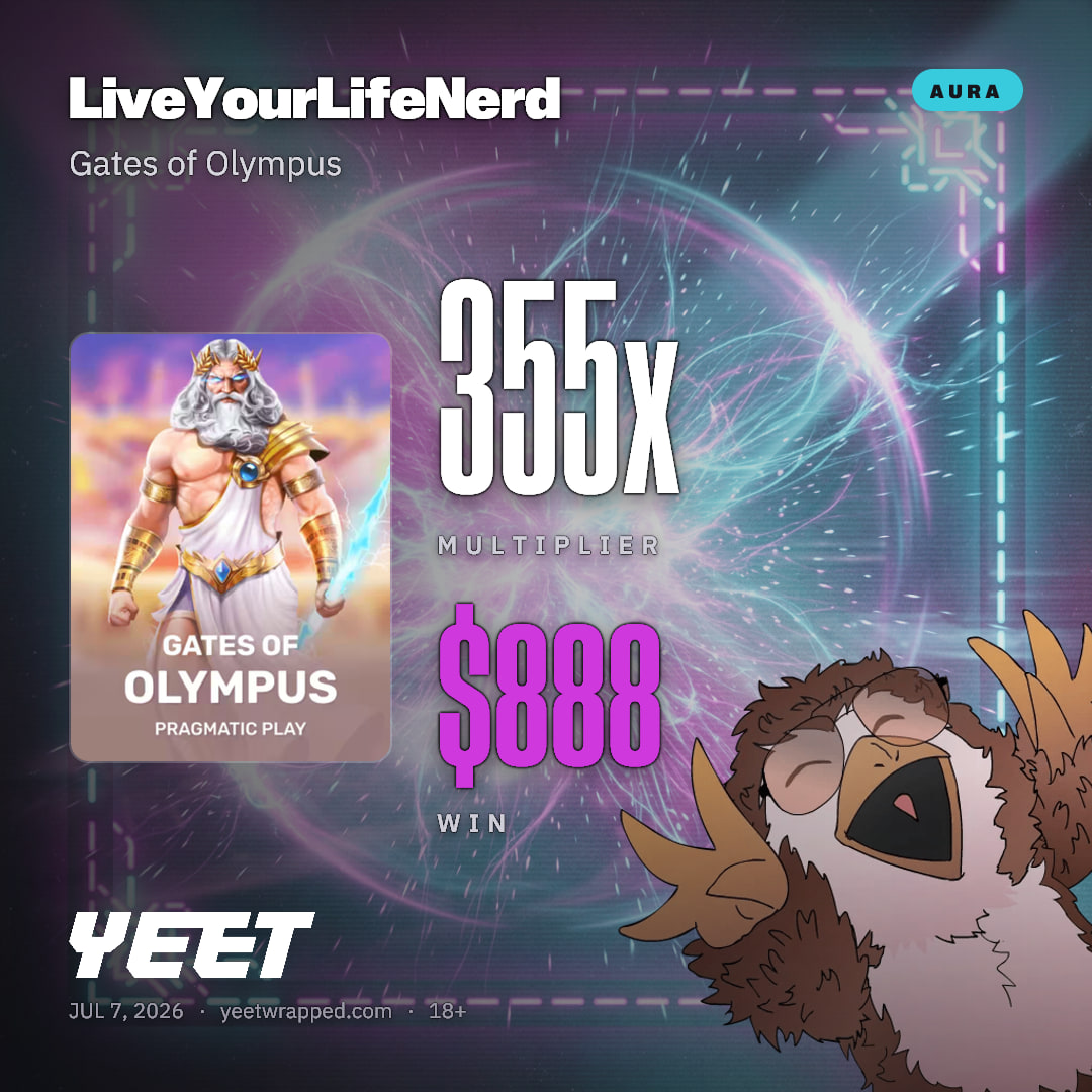 LiveYourLifeNerd hit 355.4x on Gates of Olympus