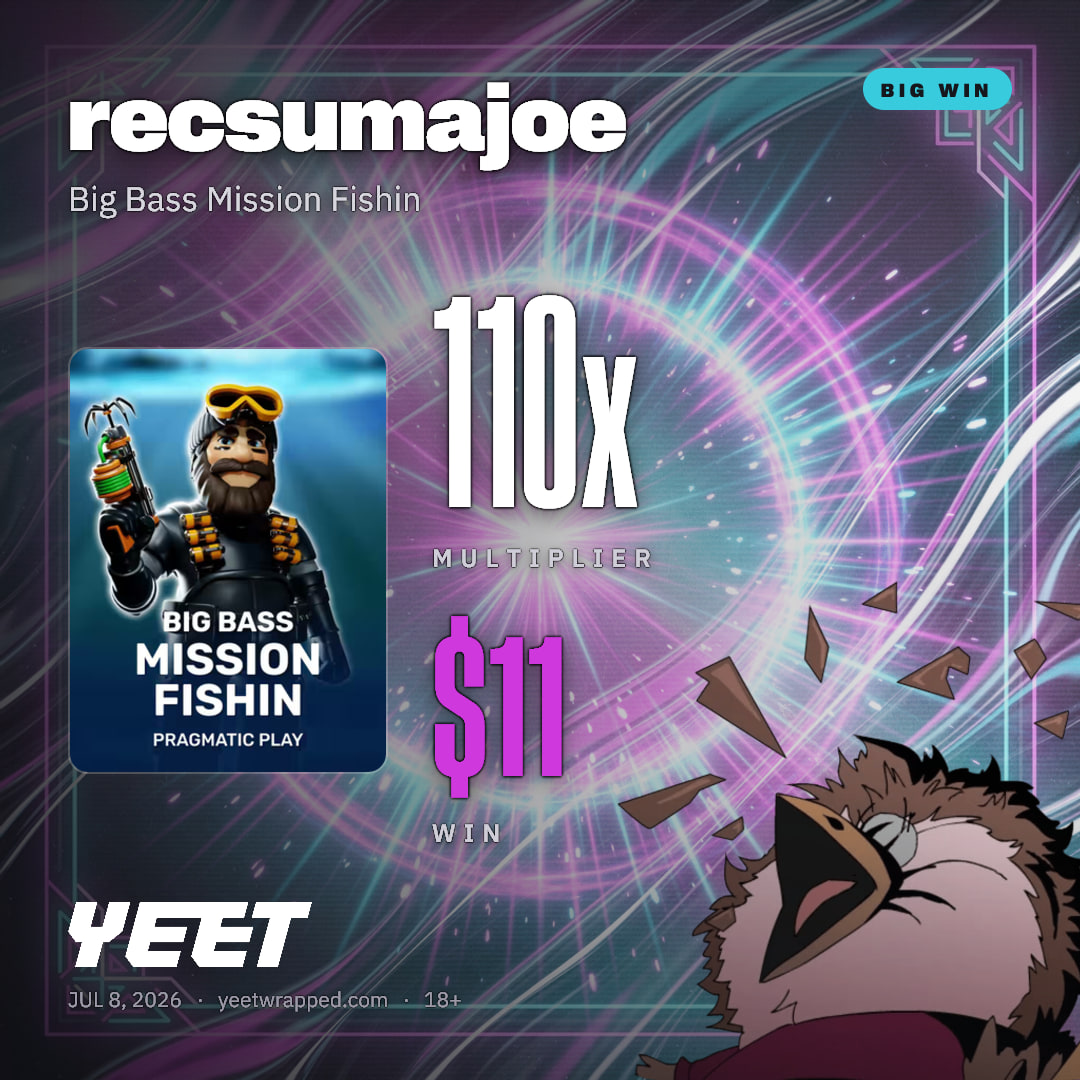 recsumajoe hit 109.7x on Big Bass Mission Fishin