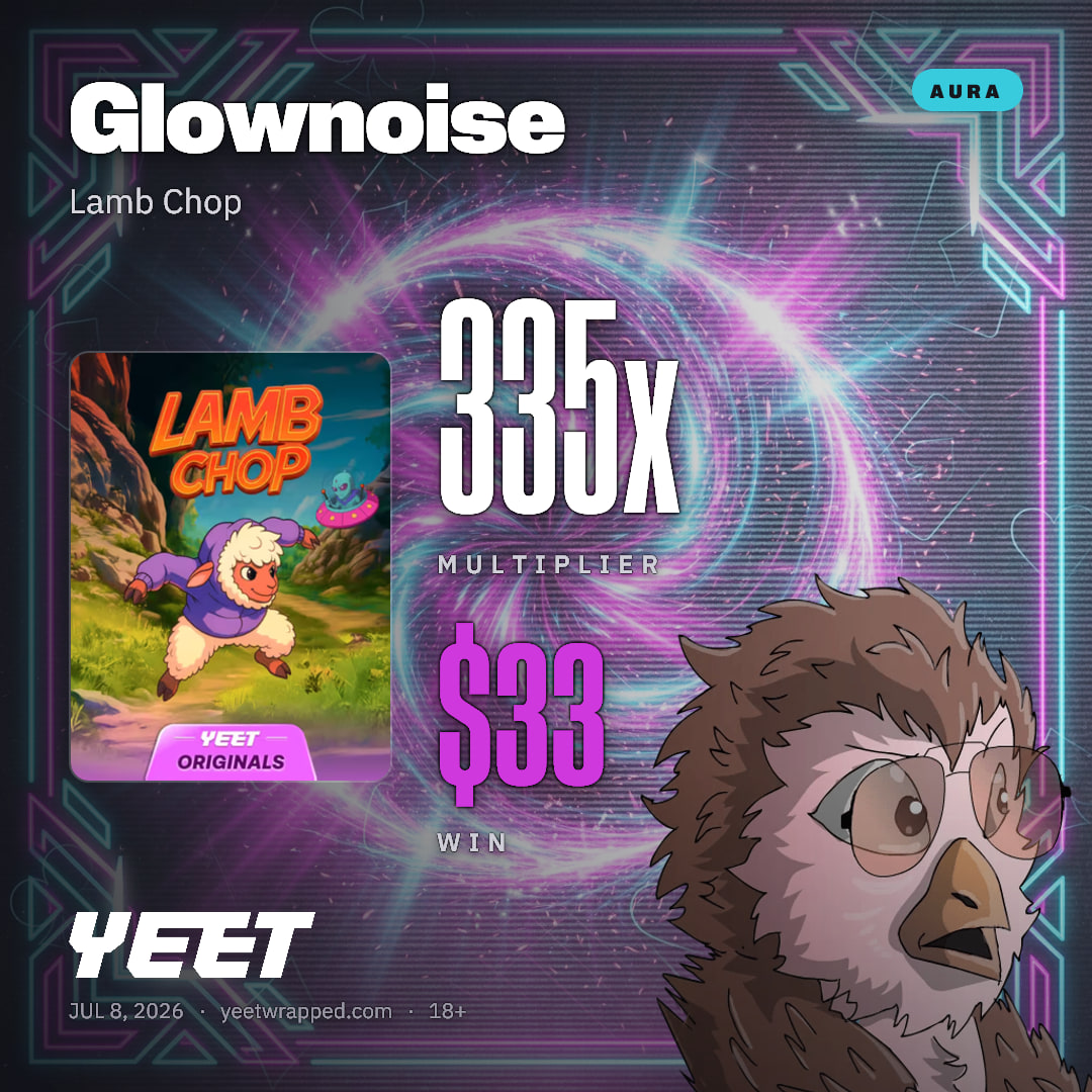 Glownoise hit 334.6x on Lamb Chop