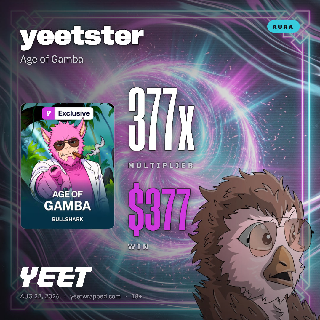 yeetster hit 377.2x on Age of Gamba