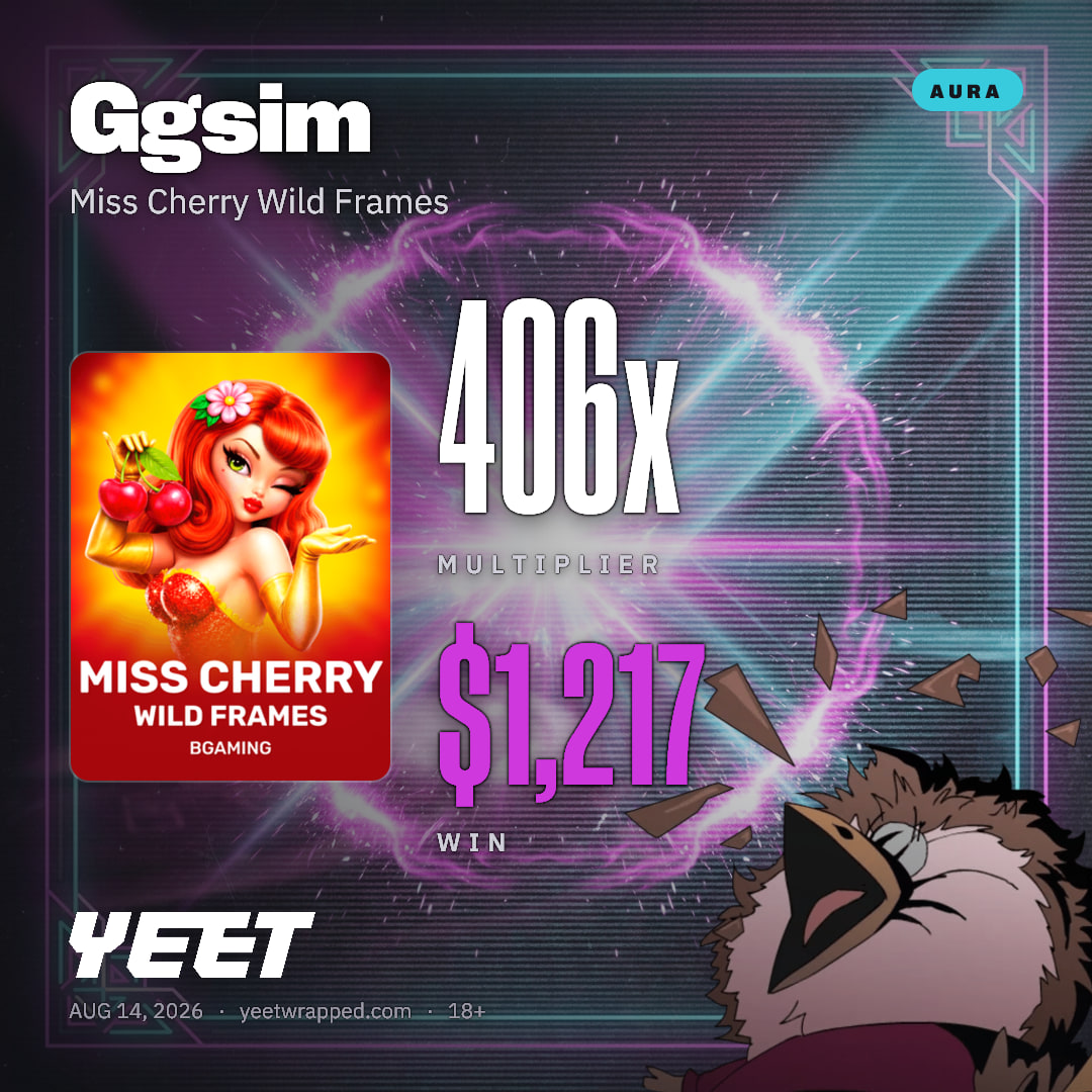Ggsim hit 405.7x on Miss Cherry Wild Frames
