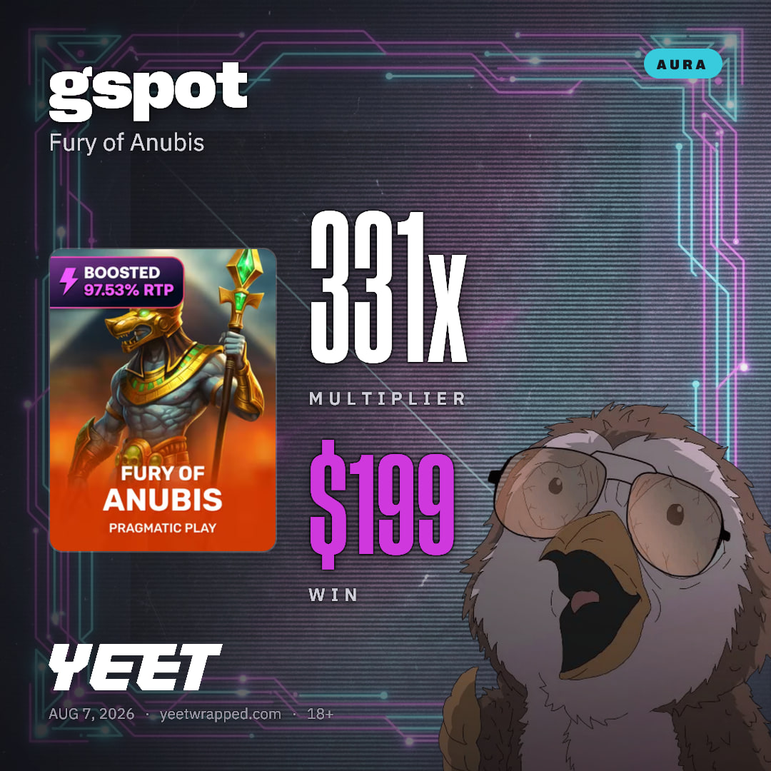 gspot hit 331.3x on Fury of Anubis