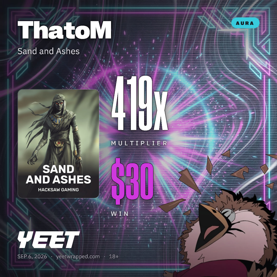 ThatoM hit 419.3x on Sand and Ashes