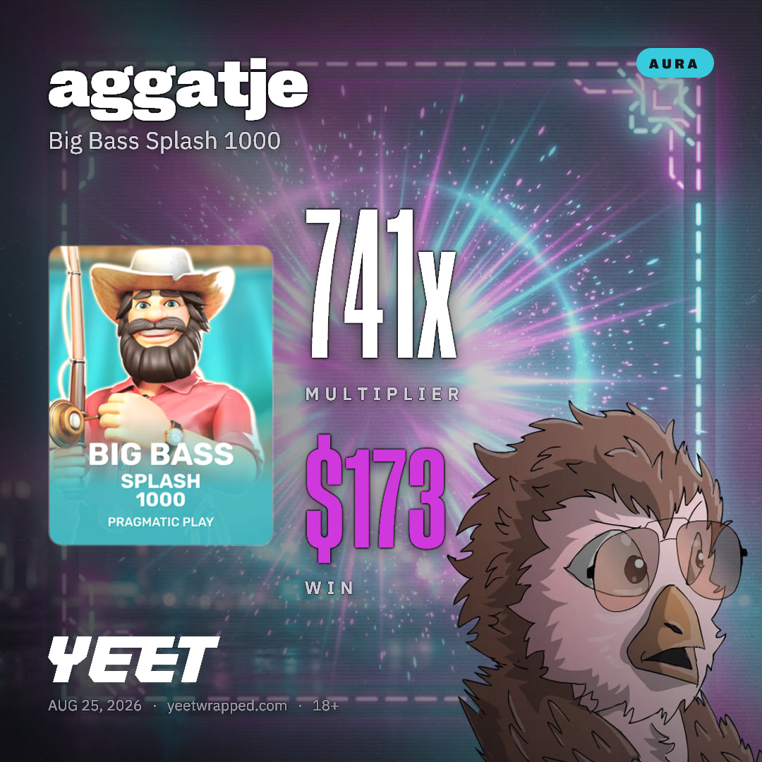 aggatje hit 741.1x on Big Bass Splash 1000