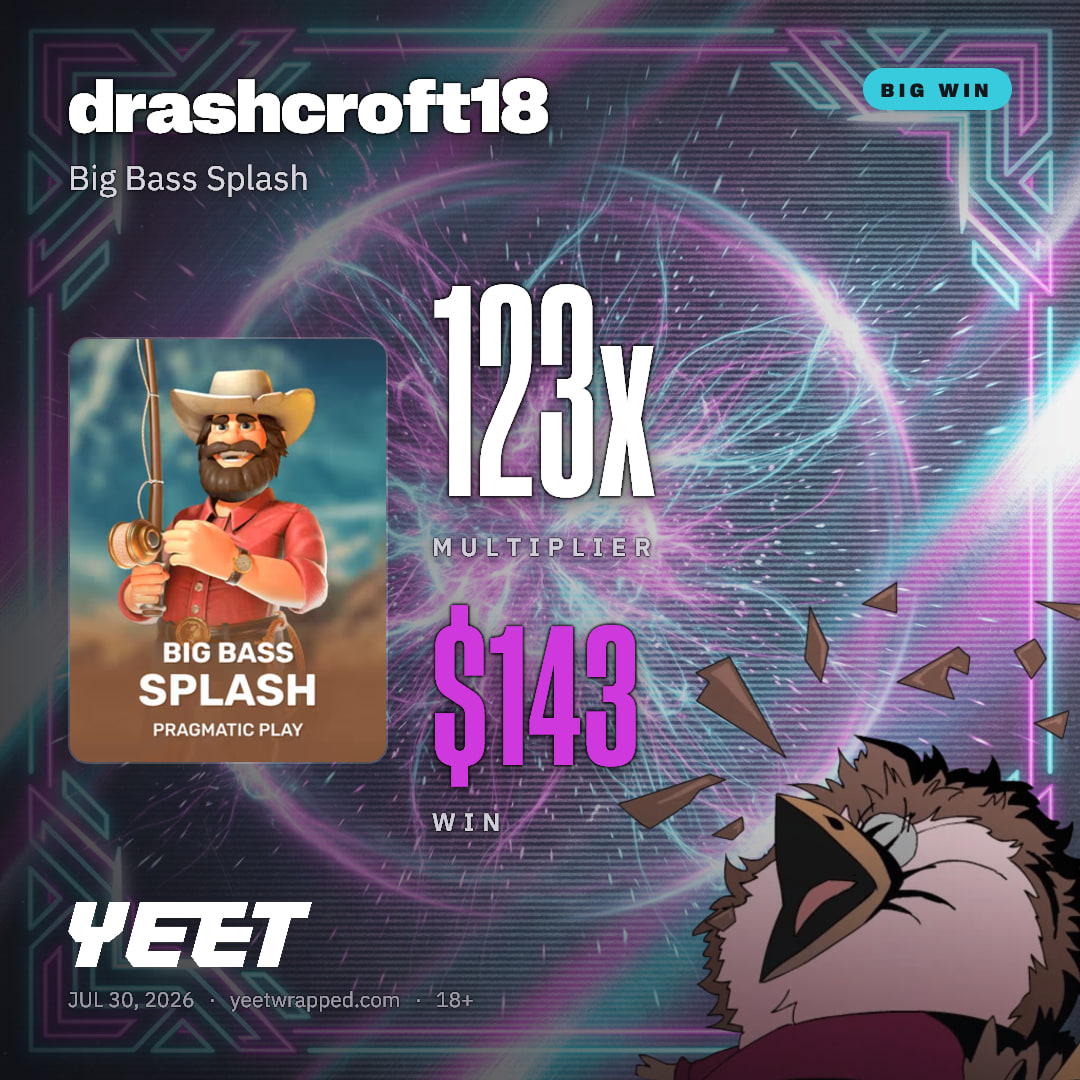 drashcroft18 hit 123.4x on Big Bass Splash