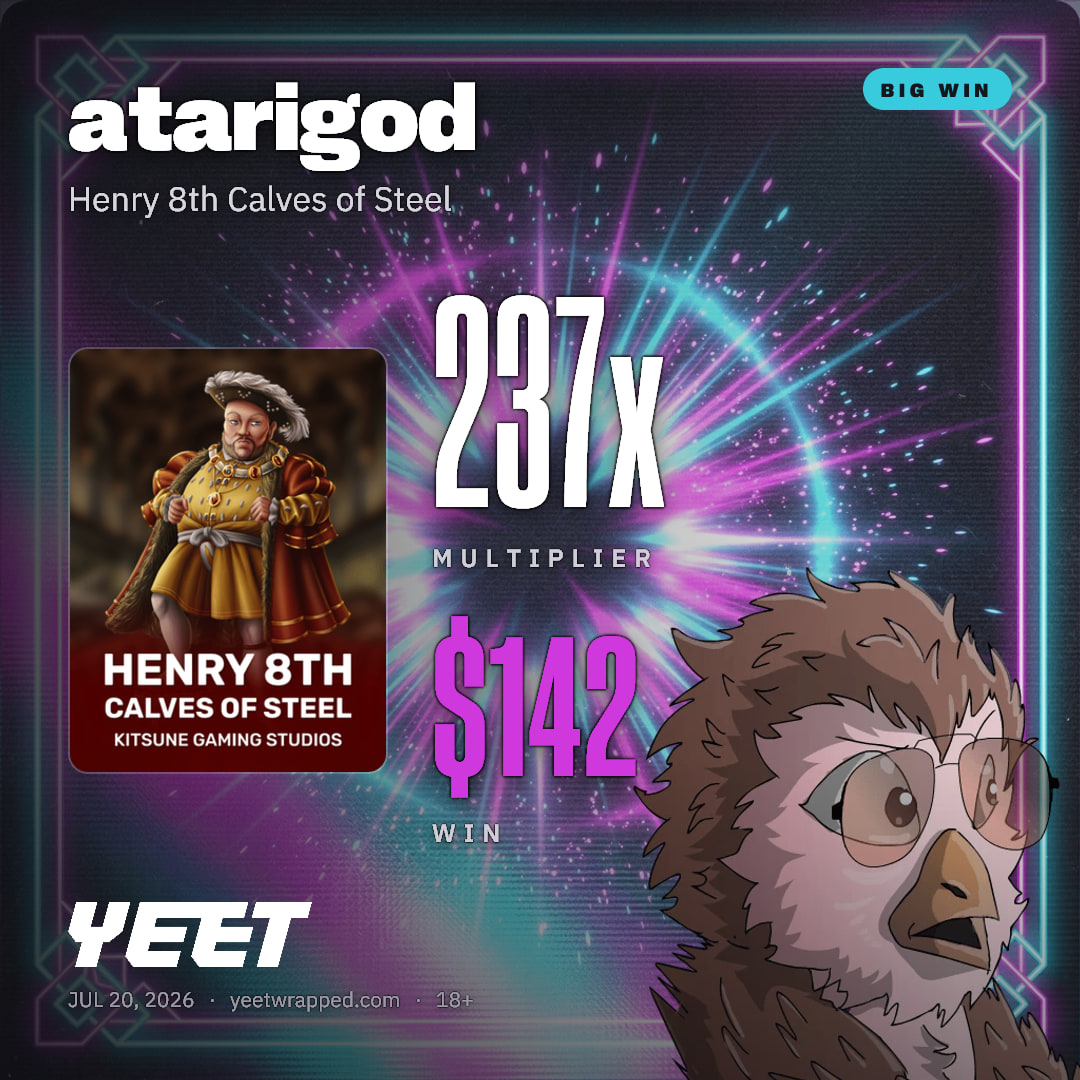 atarigod hit 237.2x on Henry 8th Calves of Steel