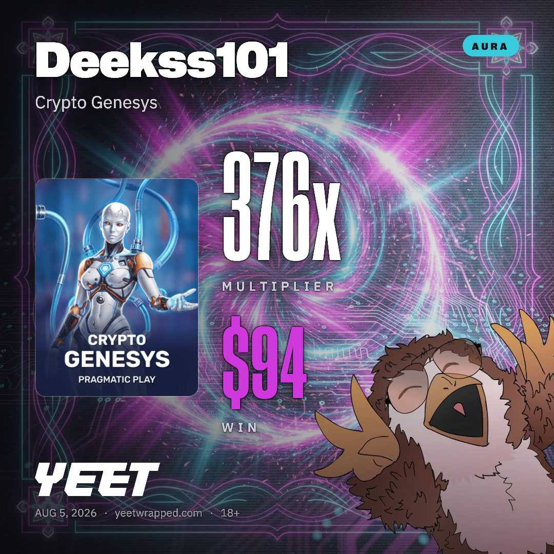 Deekss101 hit 375.8x on Crypto Genesys