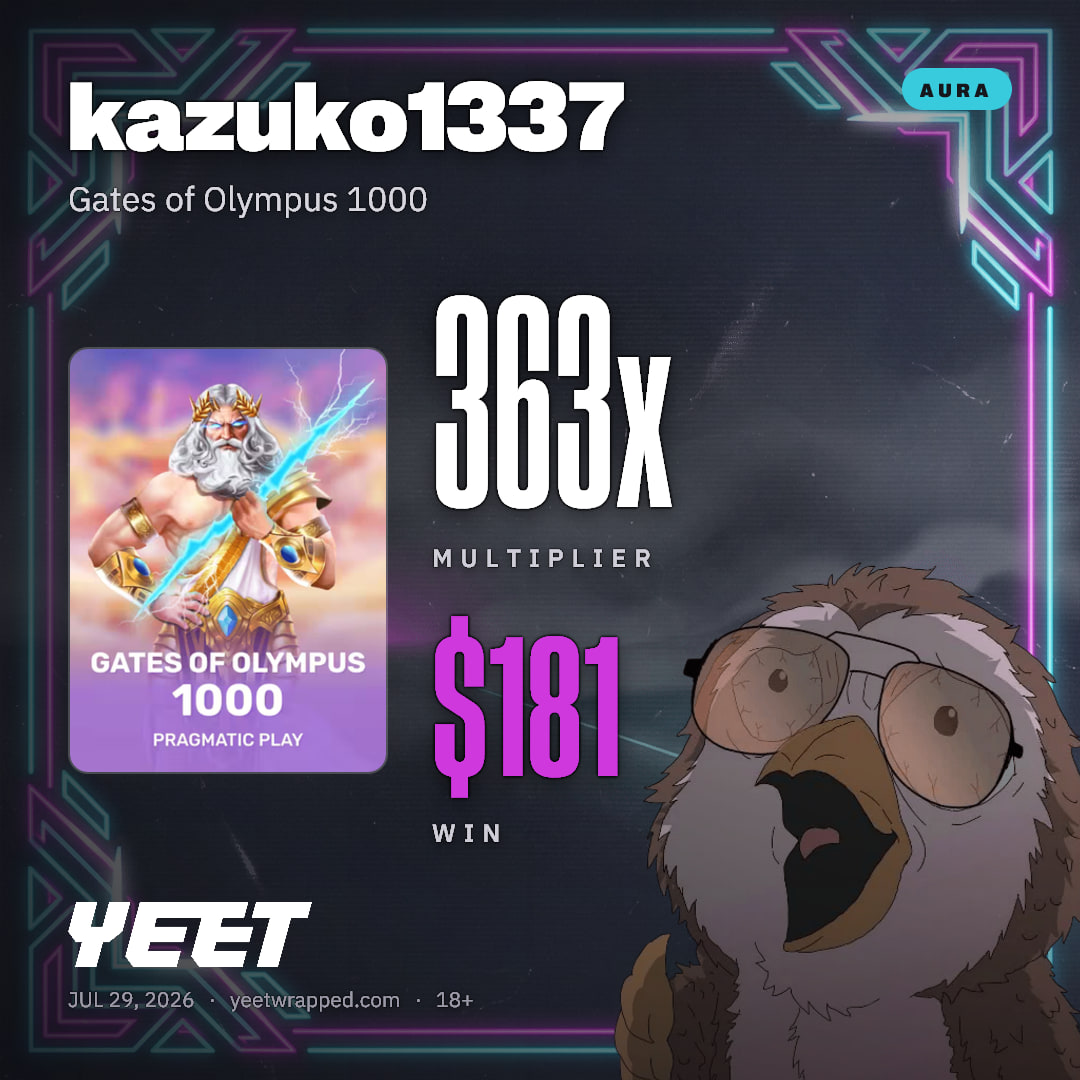 kazuko1337 hit 362.8x on Gates of Olympus 1000