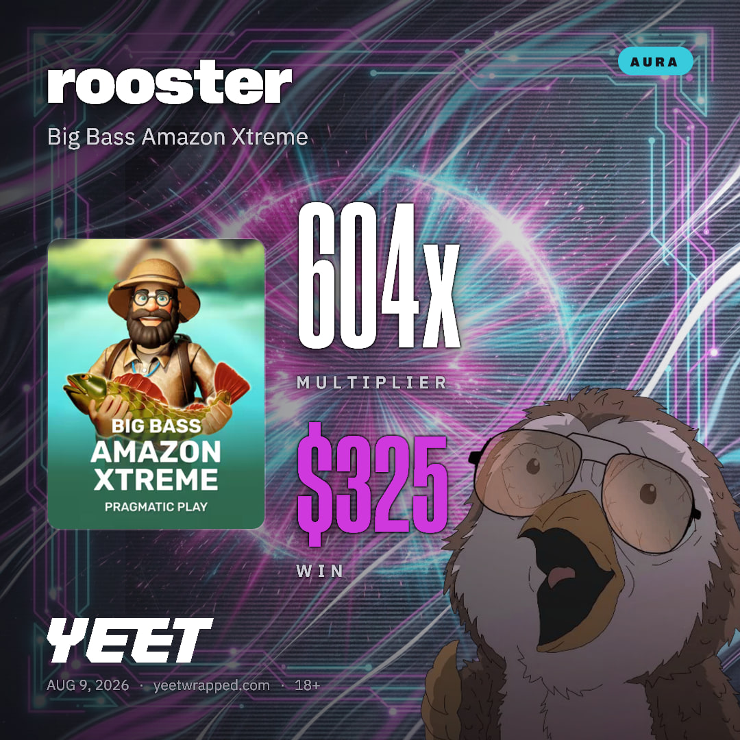 rooster hit 603.9x on Big Bass Amazon Xtreme