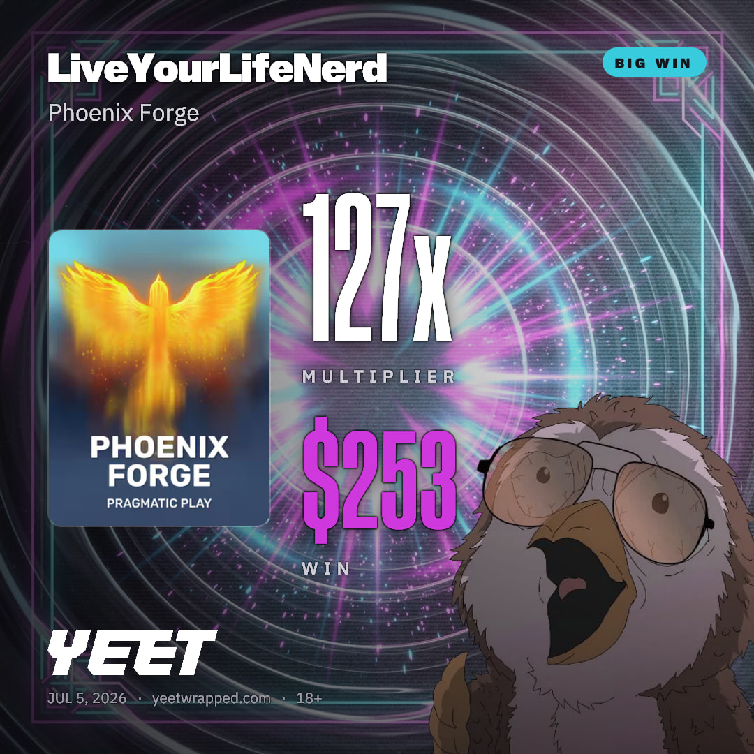 LiveYourLifeNerd hit 126.5x on Phoenix Forge