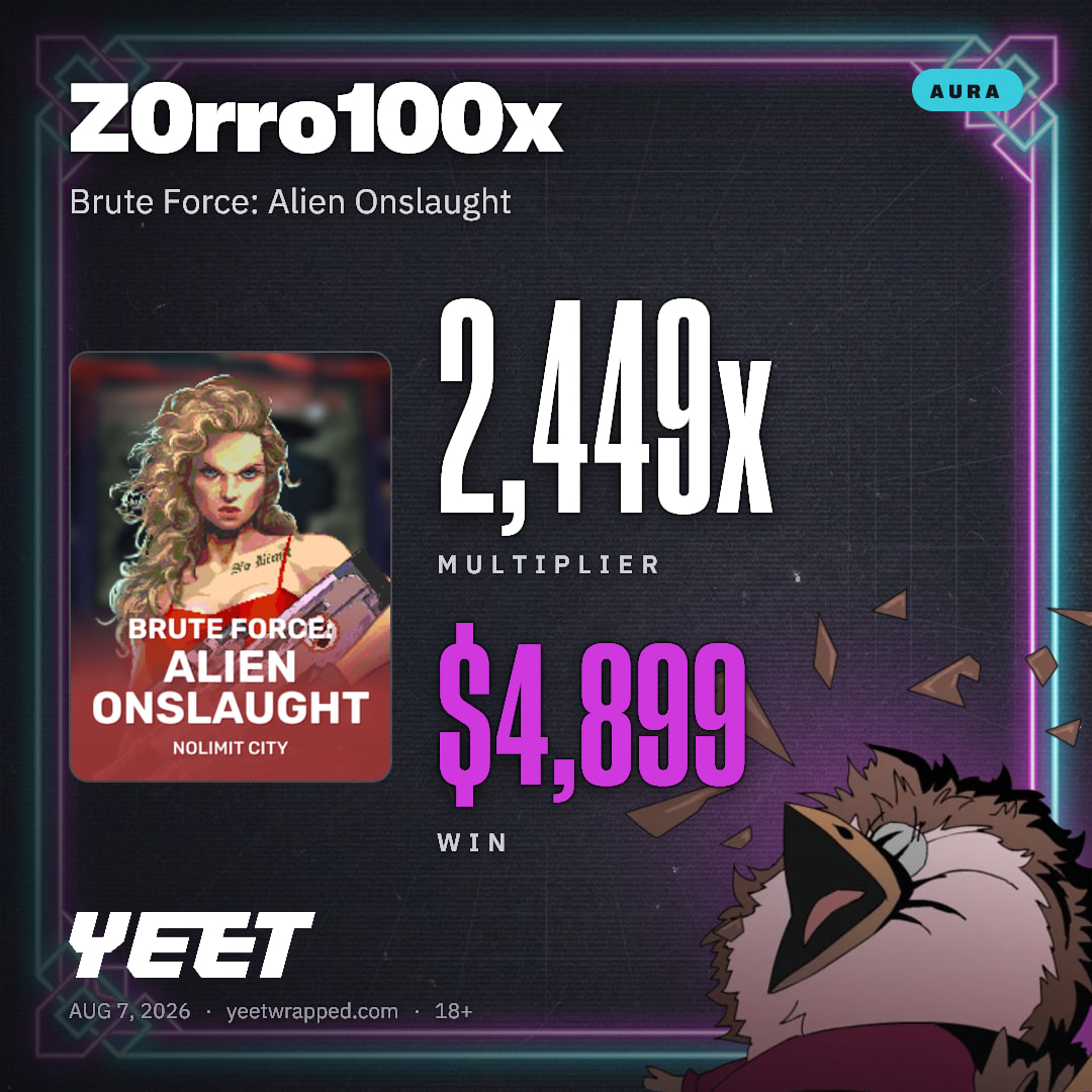 Z0rro100x hit 2,449x on Brute Force: Alien Onslaught