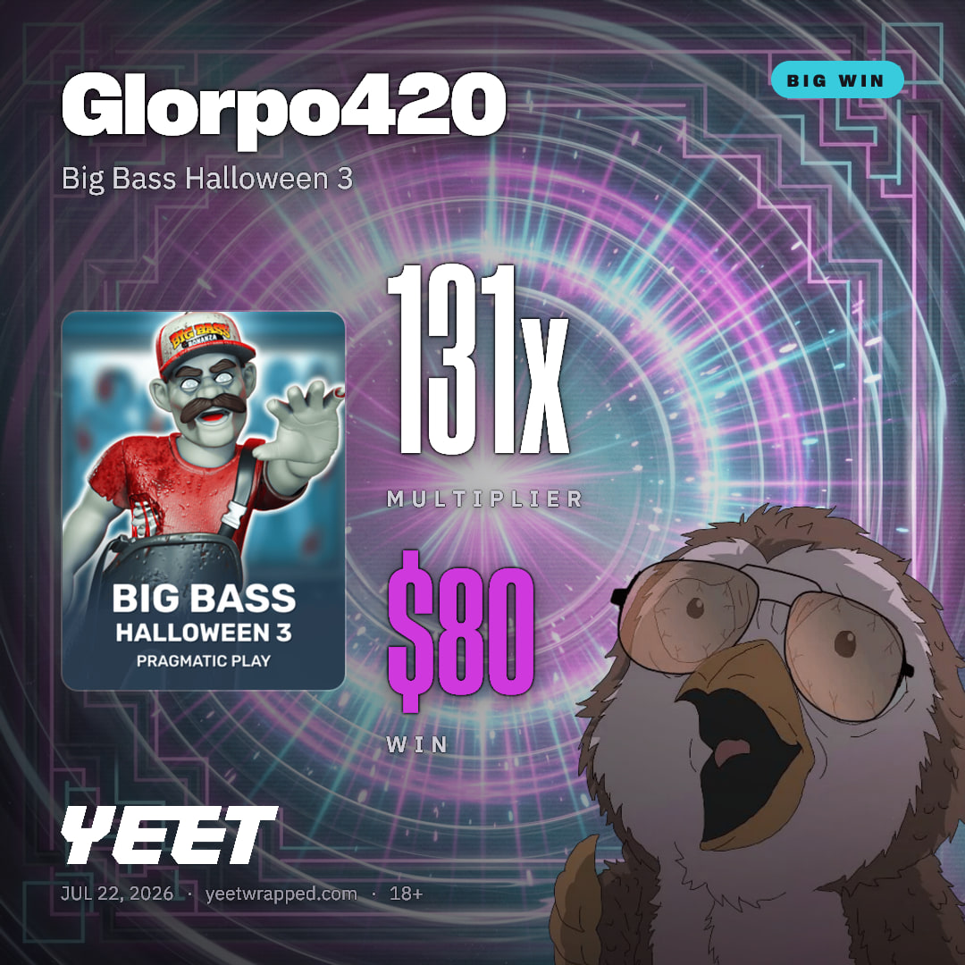 Glorpo420 hit 131.5x on Big Bass Halloween 3