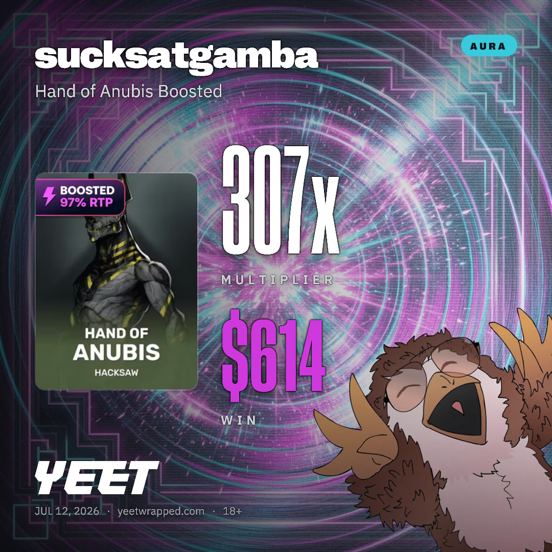 sucksatgamba hit 306.9x on Hand of Anubis Boosted
