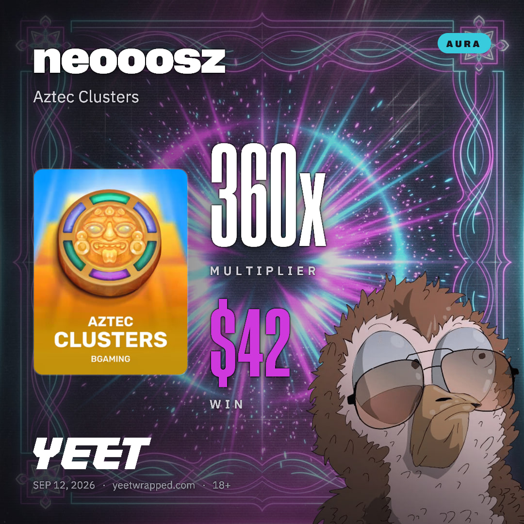 neooosz hit 360.4x on Aztec Clusters