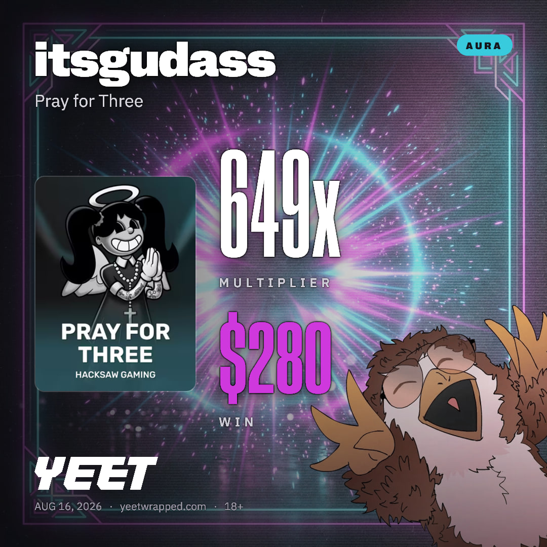 itsgudass hit 648.6x on Pray for Three