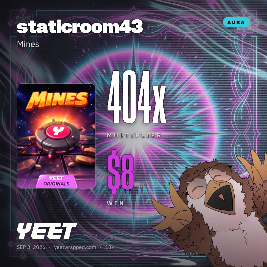 staticroom43 hit 404.1x on Mines
