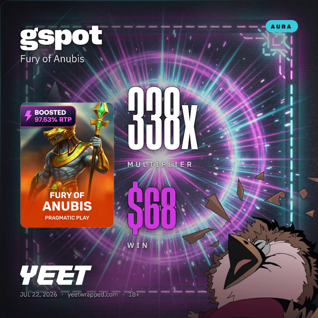 gspot hit 337.6x on Fury of Anubis
