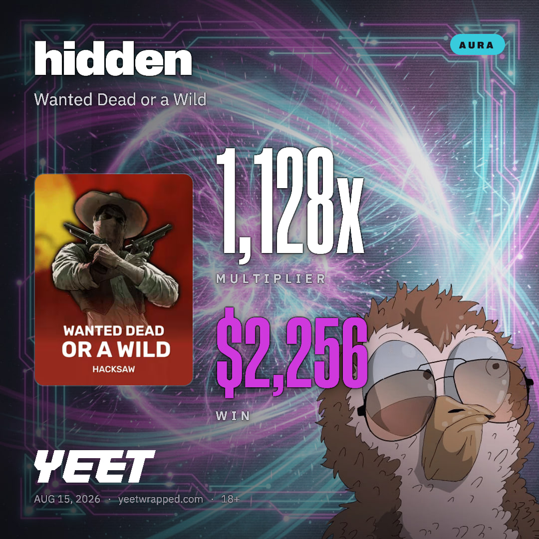 hidden hit 1,128x on Wanted Dead or a Wild