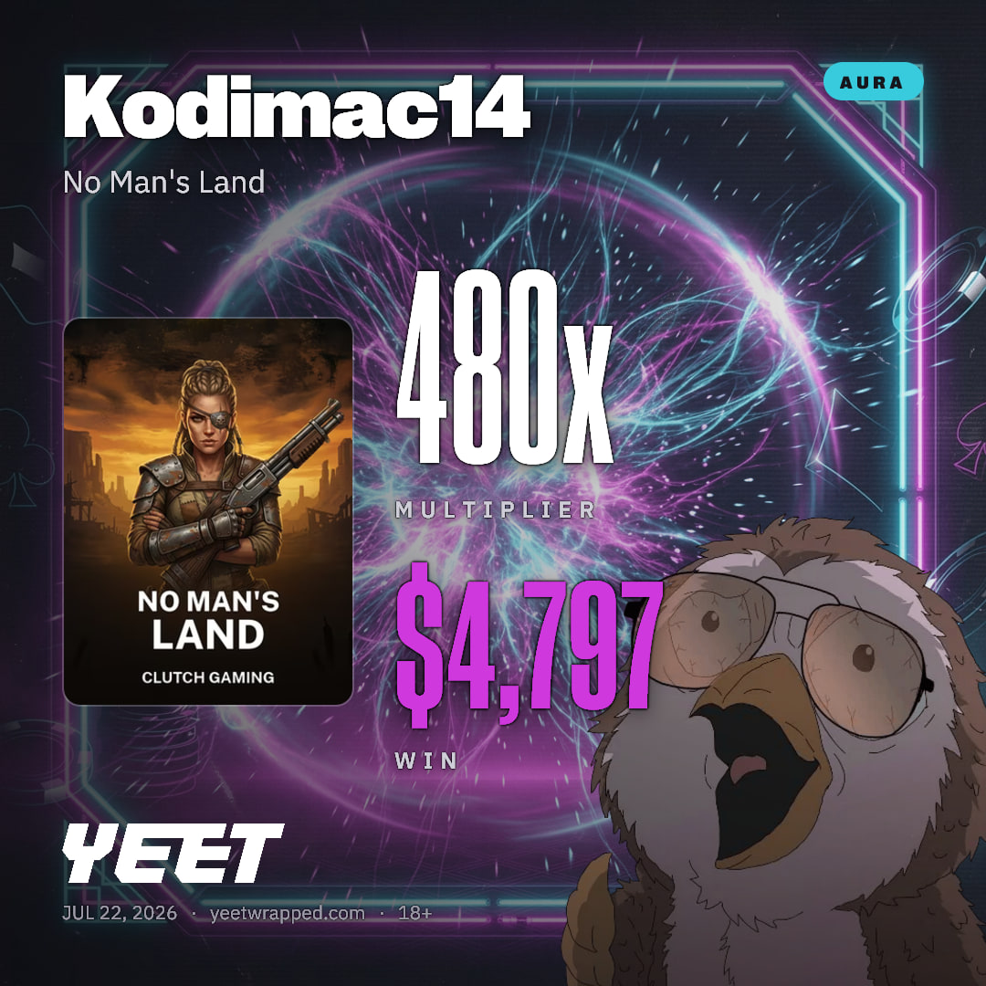 Kodimac14 hit 479.6x on No Man's Land