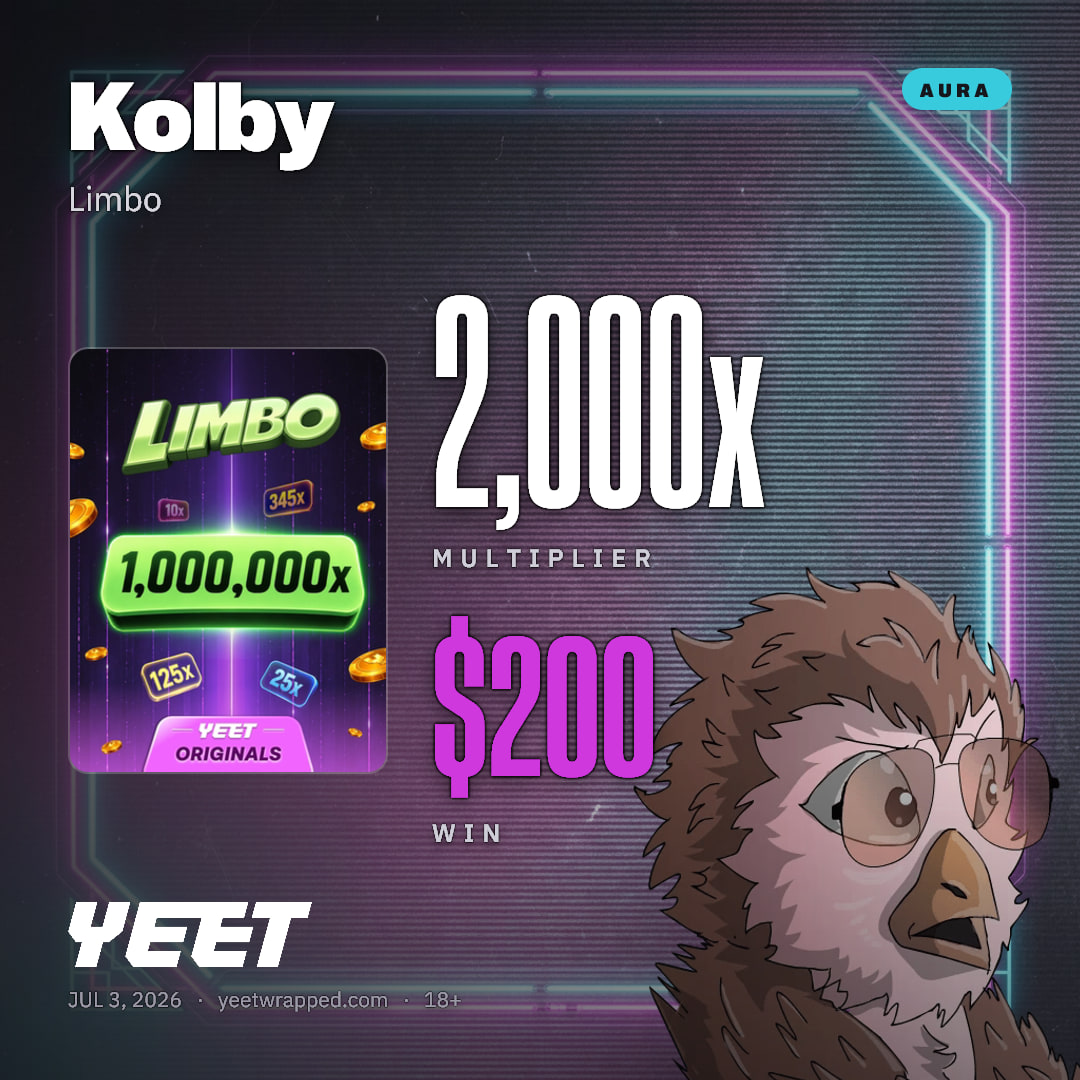 Kolby hit 2,000x on Limbo